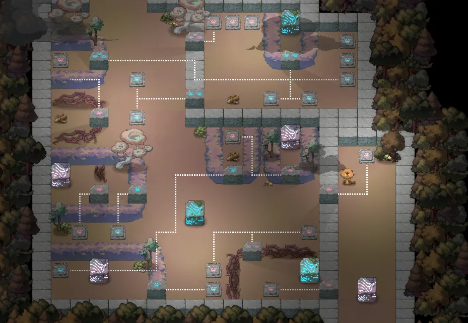 2D lighting in scene