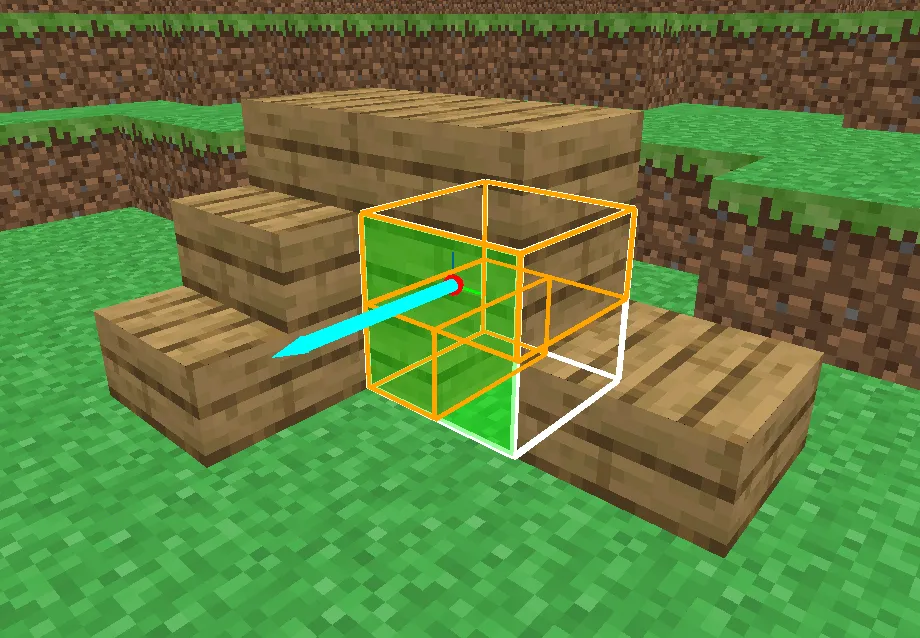 Stairs and slabs combined in a build